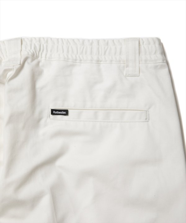 画像3: 【25春夏ご予約受付中！25年3月入荷予定】ROTTWEILER/R9 TUCK PRESS CHINO PANTS（WHITE）［タックプレスチノパン-25春夏］