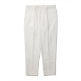 画像1: 【25春夏ご予約受付中！25年3月入荷予定】ROTTWEILER/R9 TUCK PRESS CHINO PANTS（WHITE）［タックプレスチノパン-25春夏］ (1)