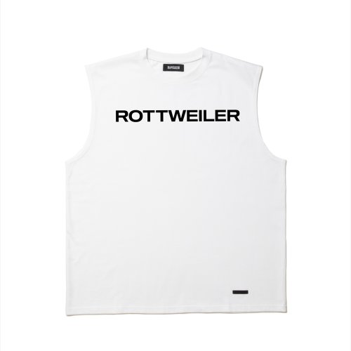 他の写真1: 【25春夏ご予約受付中！25年5月入荷予定】ROTTWEILER/R9 LOGO SLEEVELESS TEE（WHITE）［オリジナルスリーブレスT-25春夏］