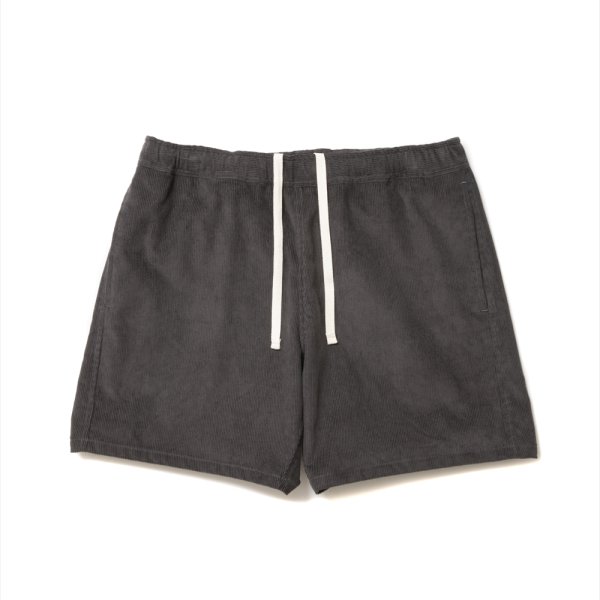 画像1: 【25春夏ご予約受付中！25年5月入荷予定】ROTTWEILER/R9 CORDUROY SHORTS（CHARCOAL）［コーデュロイショーツ-25春夏］