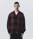 画像4: 【25春夏ご予約受付中！25年3月入荷予定】ROTTWEILER/R9 CHAMPION CHECK SHIRT（RED）［チャンピオンチェックシャツ-25春夏］ (4)