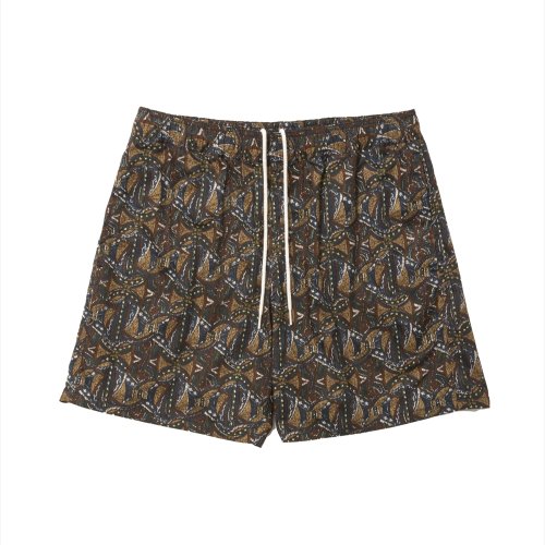 他の写真1: 【25春夏ご予約受付中！25年5月入荷予定】ROTTWEILER/R9 PATTERNED SHORTS（NAVY）［アフリカ柄ショーツ-25春夏］