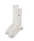 画像1: 【25春夏ご予約受付中！25年3月入荷予定】ROTTWEILER/R9 PURPLE SOX（WHITE）［ソックス-25春夏］ (1)