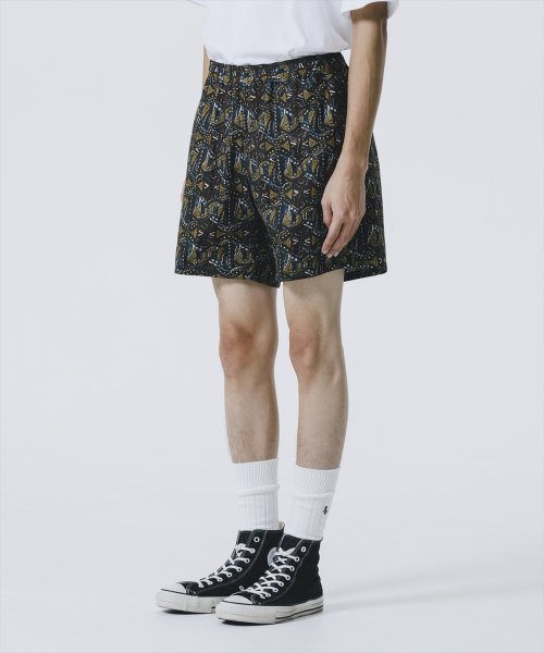 他の写真3: 【25春夏ご予約受付中！25年5月入荷予定】ROTTWEILER/R9 PATTERNED SHORTS（NAVY）［アフリカ柄ショーツ-25春夏］