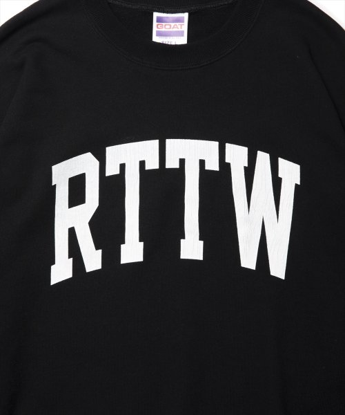 他の写真3: 【25春夏ご予約受付中！25年3月入荷予定】ROTTWEILER/RTTW SWEATER（BLACK）［クルーネックスウェット-25春夏］