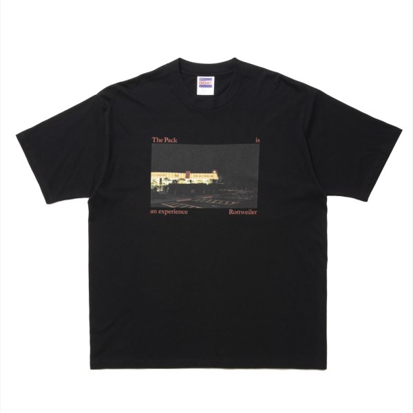 画像1: 【25春夏ご予約受付中！25年4月入荷予定】ROTTWEILER/CAL NIGHT PHOTO TEE（BLACK）［プリントT-25春夏］