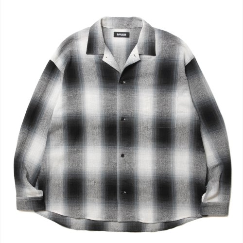 他の写真1: 【25春夏ご予約受付中！25年3月入荷予定】ROTTWEILER/R9 CHAMPION CHECK SHIRT（BLACK）［チャンピオンチェックシャツ-25春夏］