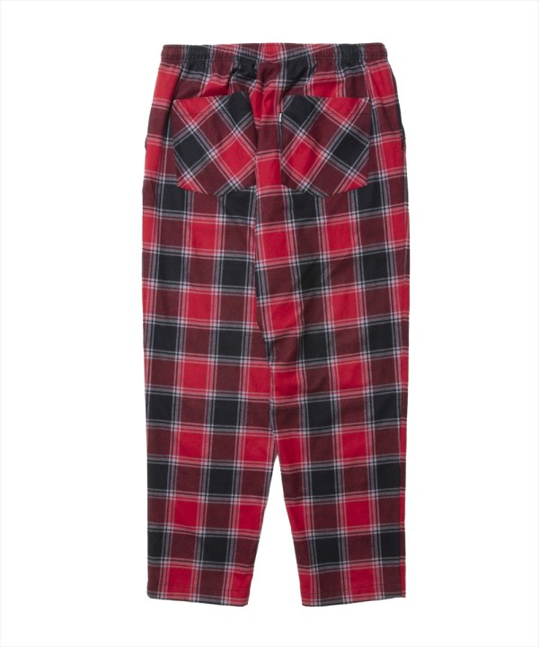 画像2: 【25春夏ご予約受付中！25年4月入荷予定】ROTTWEILER/R9 NEL CHECK PANTS（RED）［ネルチェックパンツ-25春夏］