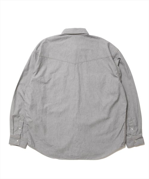 他の写真2: 【25春夏ご予約受付中！25年3月入荷予定】ROTTWEILER/R9 GRAY DENIM SHIRT（GRAY）［グレーデニムシャツ-25春夏］