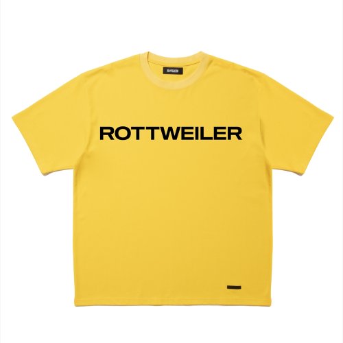 他の写真1: 【25春夏ご予約受付中！25年4月入荷予定】ROTTWEILER/R9 LOGO TEE（YELLOW）［オリジナルT-25春夏］