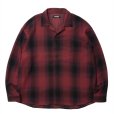 画像1: 【25春夏ご予約受付中！25年3月入荷予定】ROTTWEILER/R9 CHAMPION CHECK SHIRT（RED）［チャンピオンチェックシャツ-25春夏］ (1)