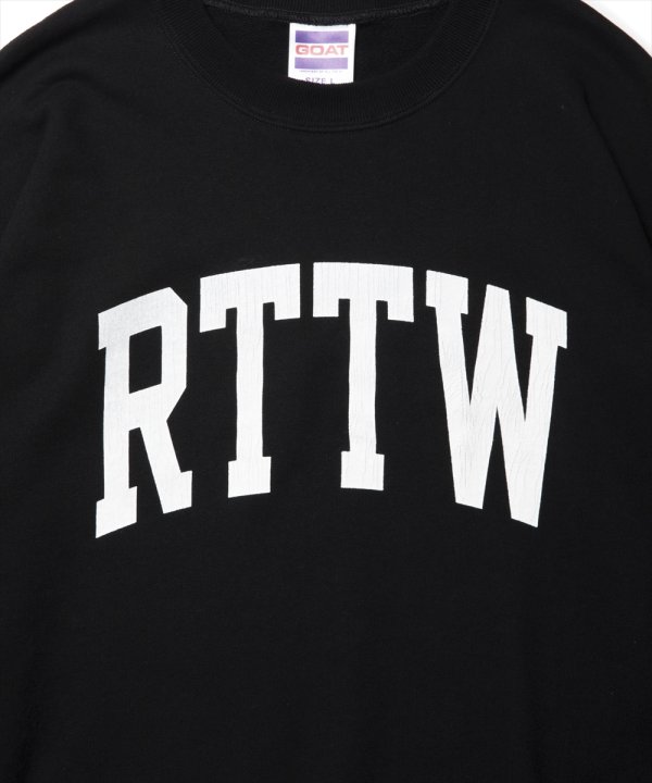 画像5: 【25春夏ご予約受付中！25年3月入荷予定】ROTTWEILER/RTTW SWEATER（BLACK）［クルーネックスウェット-25春夏］