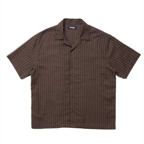 他の写真1: 【25春夏ご予約受付中！25年4月入荷予定】ROTTWEILER/R9 STRIPE S/S SHIRT（BROWN）［ストライプシャツ-25春夏］