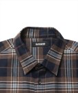 画像3: 【25春夏ご予約受付中！25年3月入荷予定】ROTTWEILER/R9 BRUSHED TWILL SHIRT（BROWN）［ブラッシュドツイルシャツ-25春夏］ (3)