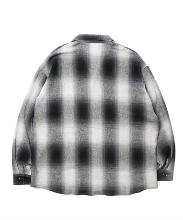 画像2: 【25春夏ご予約受付中！25年3月入荷予定】ROTTWEILER/R9 CHAMPION CHECK SHIRT（BLACK）［チャンピオンチェックシャツ-25春夏］