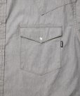 画像4: 【25春夏ご予約受付中！25年3月入荷予定】ROTTWEILER/R9 GRAY DENIM SHIRT（GRAY）［グレーデニムシャツ-25春夏］ (4)