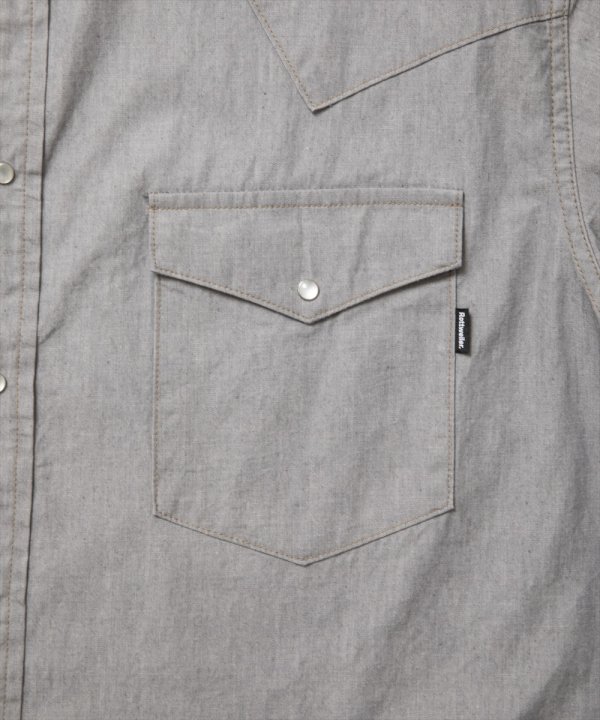 画像4: 【25春夏ご予約受付中！25年3月入荷予定】ROTTWEILER/R9 GRAY DENIM SHIRT（GRAY）［グレーデニムシャツ-25春夏］