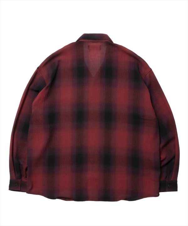 画像2: 【25春夏ご予約受付中！25年3月入荷予定】ROTTWEILER/R9 CHAMPION CHECK SHIRT（RED）［チャンピオンチェックシャツ-25春夏］