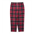 画像1: 【25春夏ご予約受付中！25年4月入荷予定】ROTTWEILER/R9 NEL CHECK PANTS（RED）［ネルチェックパンツ-25春夏］ (1)