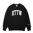 画像1: 【25春夏ご予約受付中！25年3月入荷予定】ROTTWEILER/RTTW SWEATER（BLACK）［クルーネックスウェット-25春夏］ (1)