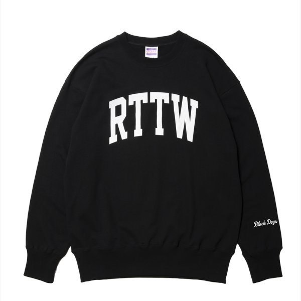 画像1: 【25春夏ご予約受付中！25年3月入荷予定】ROTTWEILER/RTTW SWEATER（BLACK）［クルーネックスウェット-25春夏］