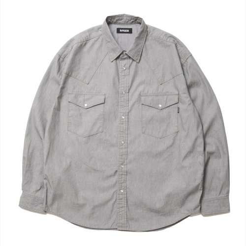 他の写真1: 【25春夏ご予約受付中！25年3月入荷予定】ROTTWEILER/R9 GRAY DENIM SHIRT（GRAY）［グレーデニムシャツ-25春夏］