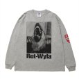 画像1: 【25春夏ご予約受付中！25年3月入荷予定】ROTTWEILER/DOG PHOTO LS TEE（GRAY）［プリント長袖T-25春夏］ (1)