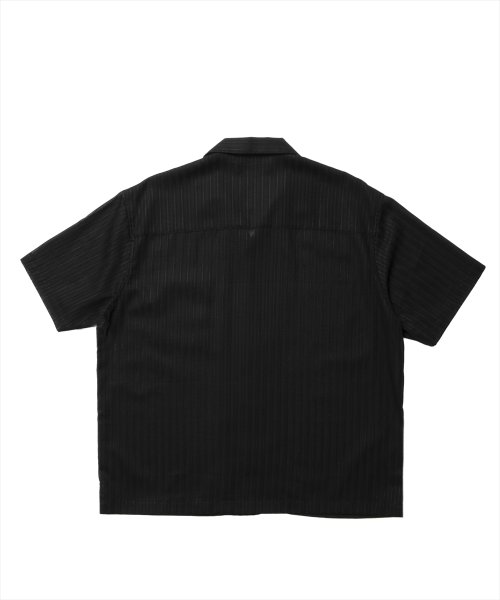 他の写真2: 【25春夏ご予約受付中！25年4月入荷予定】ROTTWEILER/R9 STRIPE S/S SHIRT（BLACK）［ストライプシャツ-25春夏］