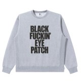 BlackEyePatch/BFEP CREW SWEAT（HEATHER GRAY）