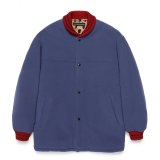 WACKO MARIA/CAR CLUB JACKET（BLUE）［カークラブJKT-24秋冬］