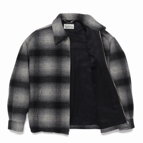 他の写真3: WACKO MARIA/WOOL CHECK 50'S JACKET（GRAY）［ウールチェック50'S JKT-24秋冬］