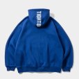 画像2: TIGHTBOOTH/LOGO ZIP HOODED SWEAT SHIRT（Blue）［ジップアップフーディー-24秋冬］ (2)