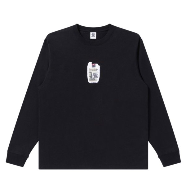 画像1: BlackEyePatch/PACK IN THE POCKET L/S TEE（BLACK）