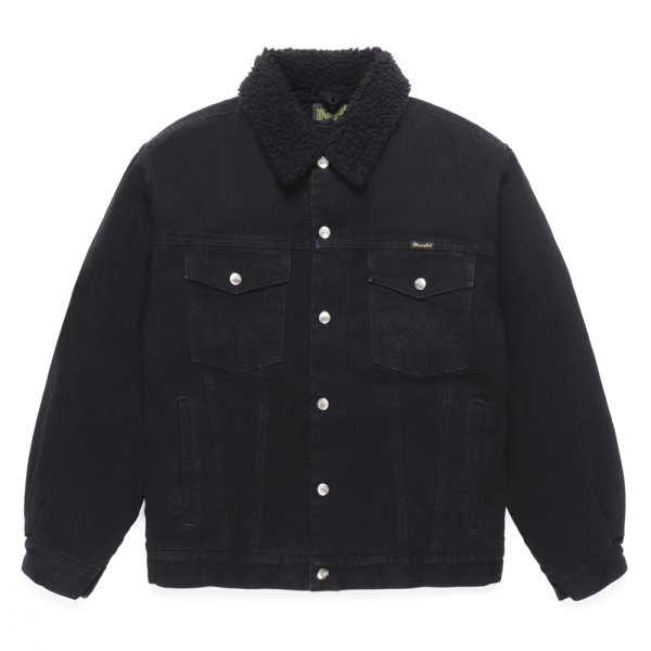 画像1: WACKO MARIA/WRANGLER / DENIM TRUCKER JACKET（BLACK）［デニムトラッカーJKT-24秋冬］