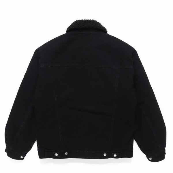 画像2: WACKO MARIA/WRANGLER / DENIM TRUCKER JACKET（BLACK）［デニムトラッカーJKT-24秋冬］