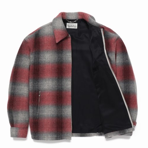 他の写真3: WACKO MARIA/WOOL CHECK 50'S JACKET（RED）［ウールチェック50'S JKT-24秋冬］