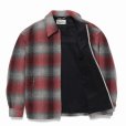 画像3: WACKO MARIA/WOOL CHECK 50'S JACKET（RED）［ウールチェック50'S JKT-24秋冬］ (3)