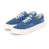 CHALLENGER/BANDANA SNEAKERS（×ept）（NAVY）［バンダナスニーカー-24秋冬］