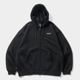 TIGHTBOOTH/LOGO ZIP HOODED SWEAT SHIRT（Black）［ジップアップフーディー-24秋冬］