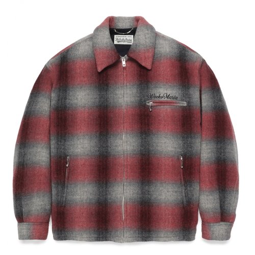 他の写真1: WACKO MARIA/WOOL CHECK 50'S JACKET（RED）［ウールチェック50'S JKT-24秋冬］