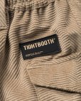 画像10: TIGHTBOOTH/GEOMETRIC CORD SNOW PANTS（Light Brown）［ジオメトリックコーデュロイスノーパンツ-24秋冬］