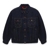 WACKO MARIA/WRANGLER / DENIM TRUCKER JACKET（INDIGO）［デニムトラッカーJKT-24秋冬］