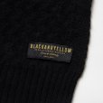 画像3: RATS/CASHMERE MUFFLER（BLACK）［カシミアマフラー-24秋冬］ (3)