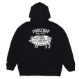 画像1: PORKCHOP/PORK BACK HOODIE（BLACK）［プルオーバーパーカー-24秋冬］ (1)