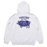 PORKCHOP/PORK BACK HOODIE（ASH）［プルオーバーパーカー-24秋冬］