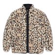 画像1: WACKO MARIA/REVERSIBLE LEOPARD BOA FLEECE JACKET（WHITE）［リバーシブルレオパードボアフリースJKT-24秋冬］ (1)