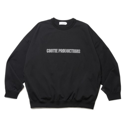 他の写真1: COOTIE PRODUCTIONS/Polyester Ripstop Jersey Crew（Black）［ポリエステルリップストップクルー-24秋冬］