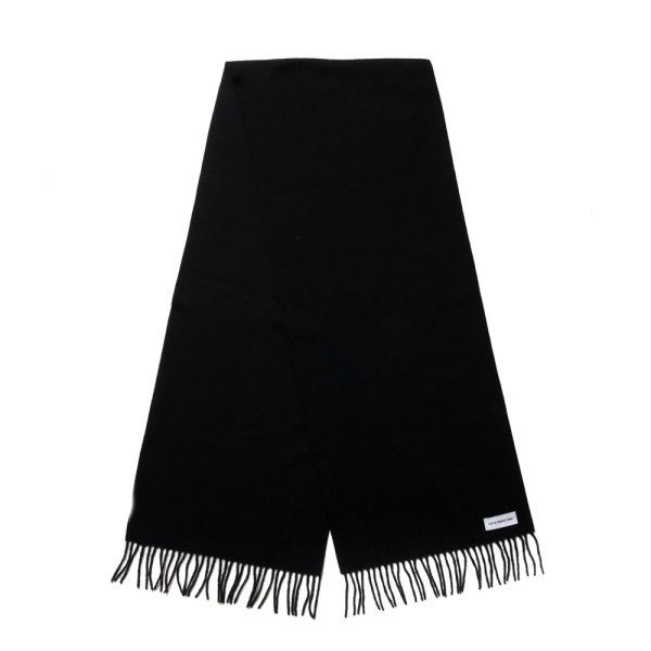 画像1: COOTIE PRODUCTIONS/Wool Stole（Black）［ウールストール-24秋冬］