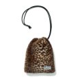 画像1: WACKO MARIA/DRAWSTRING BAG（LEOPARD FUR）［ドローストリングバッグ-24秋冬］ (1)