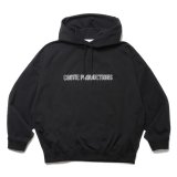 COOTIE PRODUCTIONS/Polyester Ripstop Jersey Hoodie（Black）［ポリエステルリップストップフーディー-24秋冬］